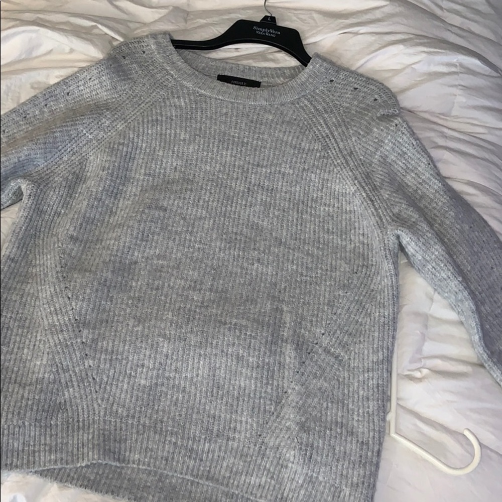 Grey knit Sweater